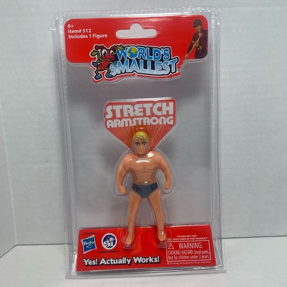 Worlds Smallest Stretch Armstrong - Picture 1 of 3